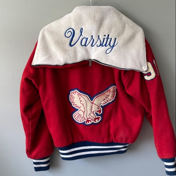 Fordham Jackets & Coats Vintage Fordham Wool Varsity Jacket Made In